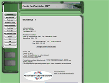 Tablet Screenshot of jimy.ecoledeconduite.info